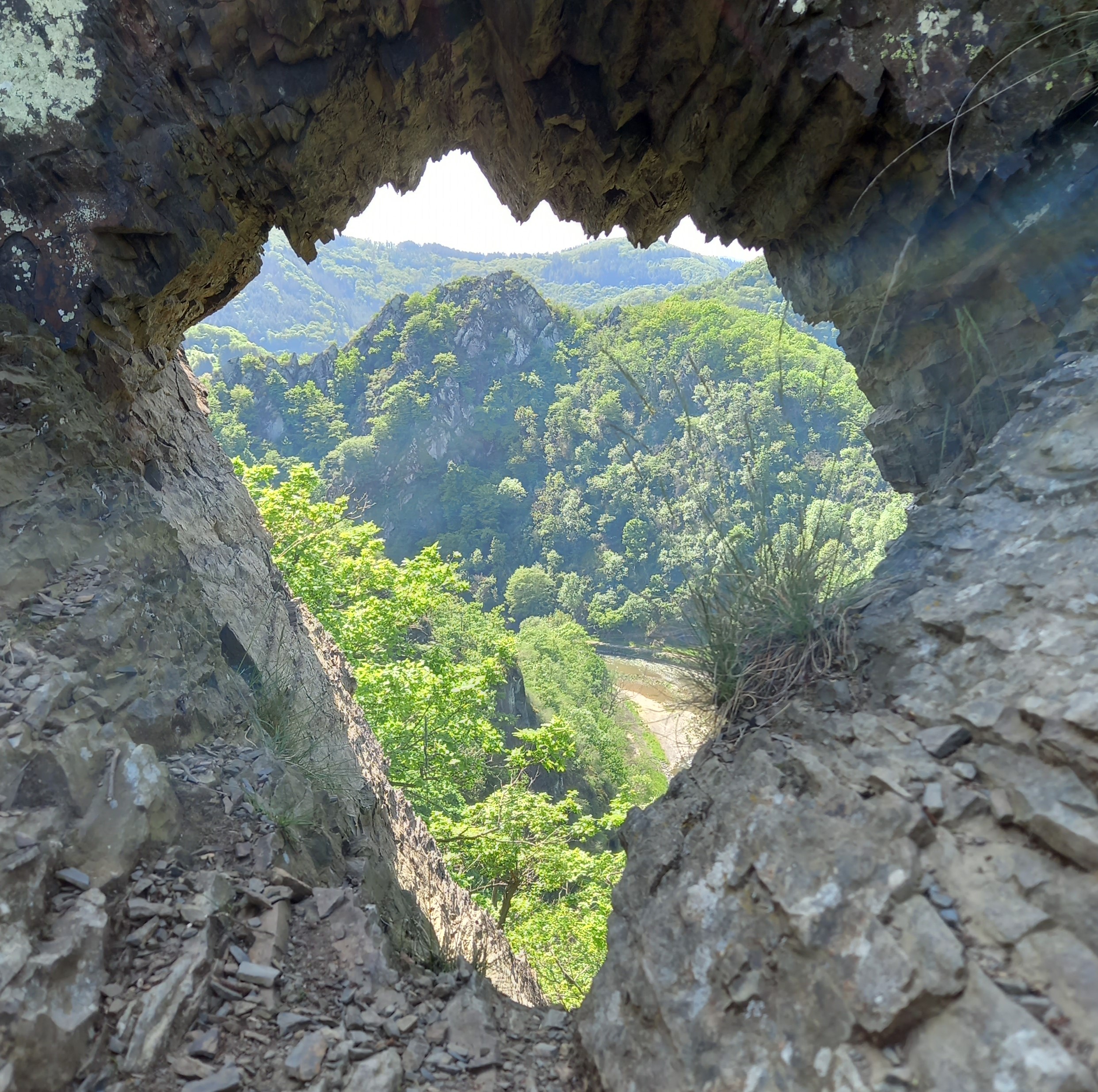 Blick durch das Engelsloch