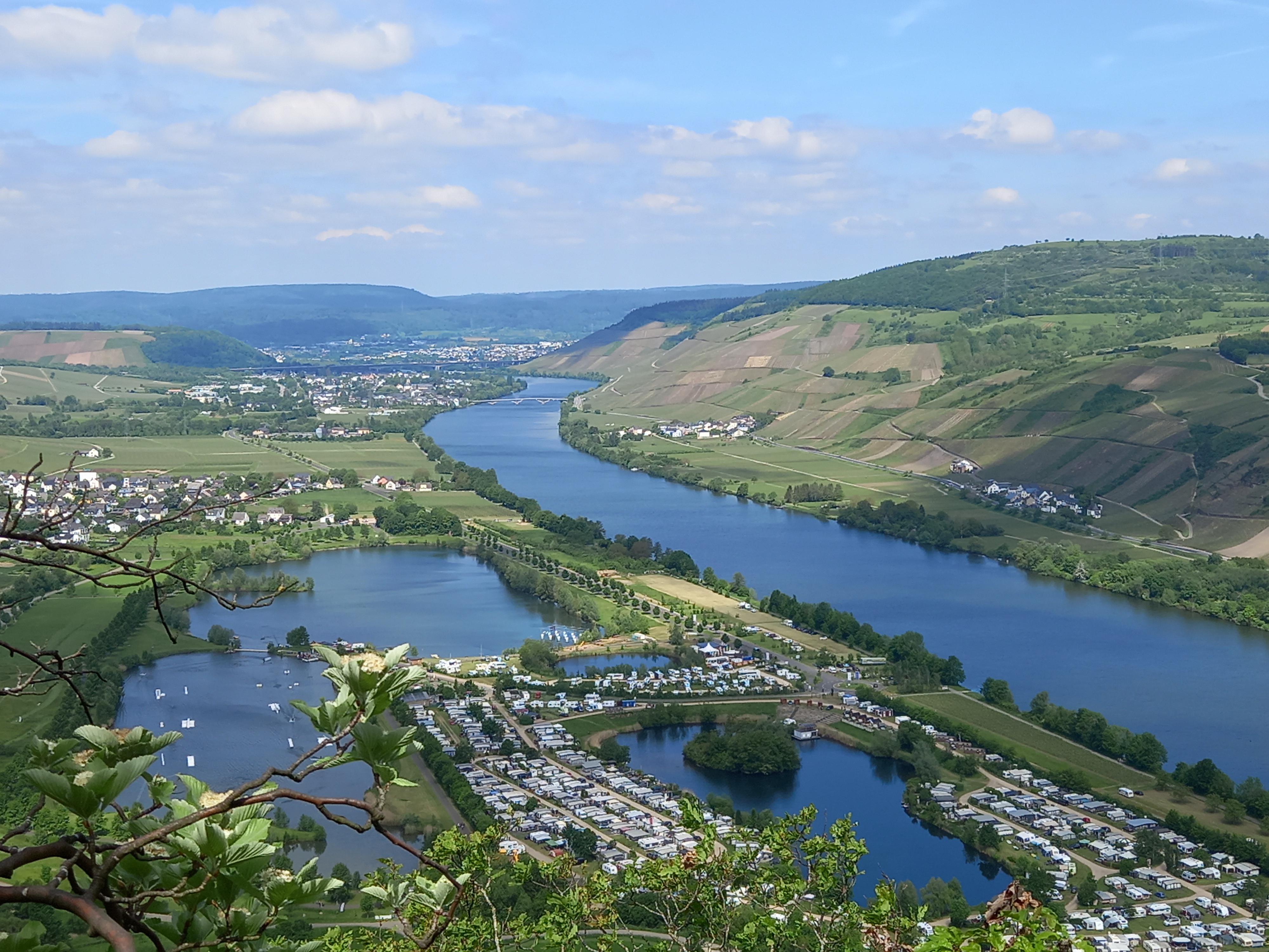 Ausblick Klettersteig Mehringer Schweiz